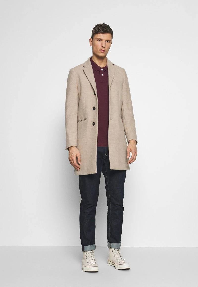 Pier One Hombre 2 PACK - Polo - Dark Blue/bordeaux