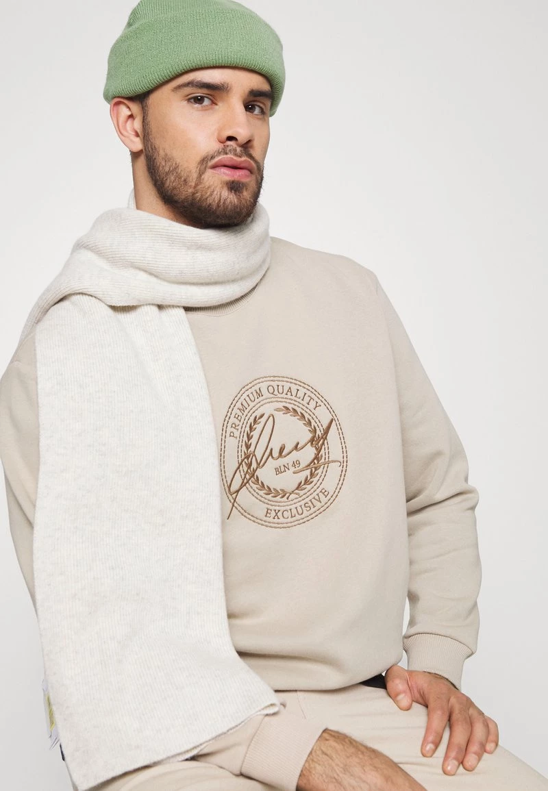 Pier One Hombre Sudadera - Beige - Imagen 4